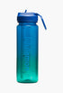 Poolside/Raceway Green - Back to Life Clear Bottle 24oz Straw Lid - GLAM MODA